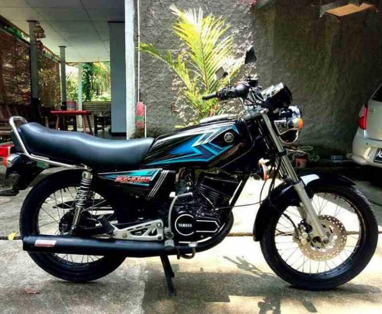 Foto Rx King Warna Hitam Modif Simple Cetbang