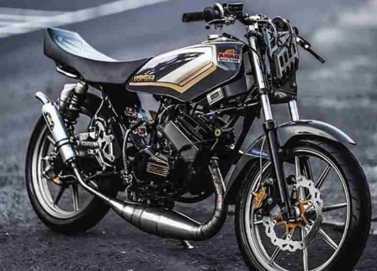Foto Modifikasi Yamaha RX King Pelek Palang atau Bintang – cetbang.com