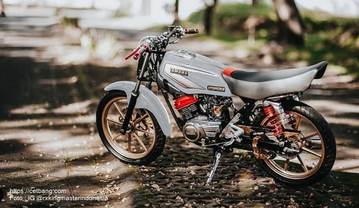 Foto Modifikasi Yamaha RX King Pelek Palang atau Bintang – cetbang.com