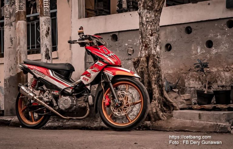 Modifikasi Honda Revo Road Race dan Buat Harian