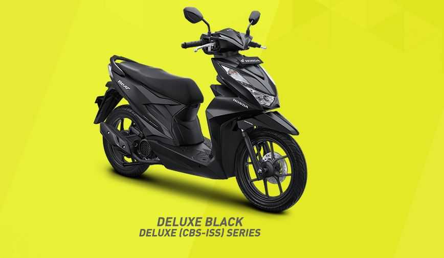 Deluxe Black untuk varian CBS-ISS