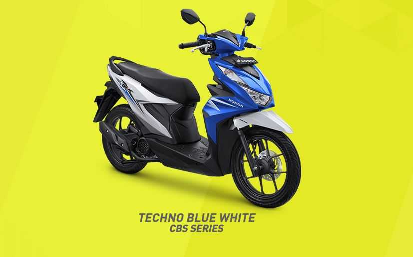 Techno Blue White untuk varian CBS