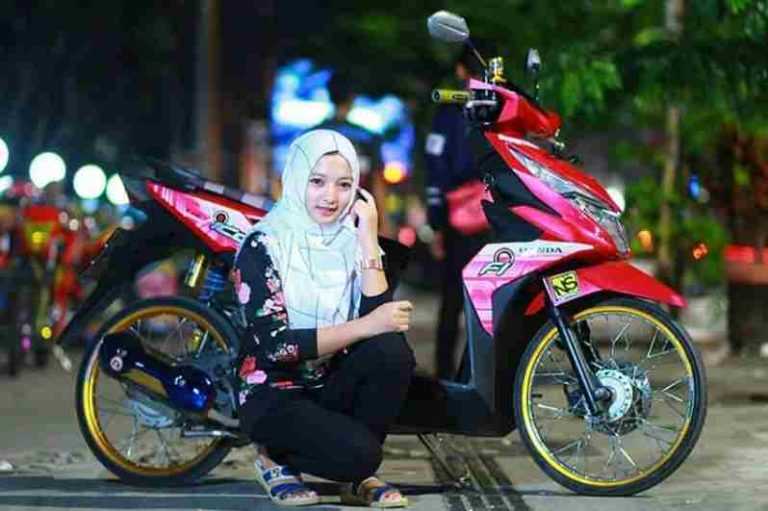 Ootd Hijab Honda Beat