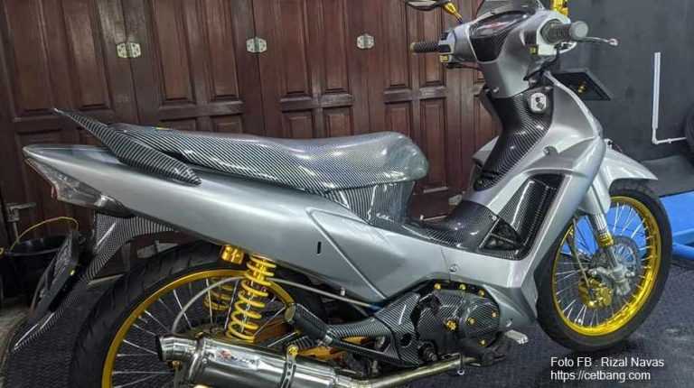 Tips Modifikasi Supra X 125 Carbon