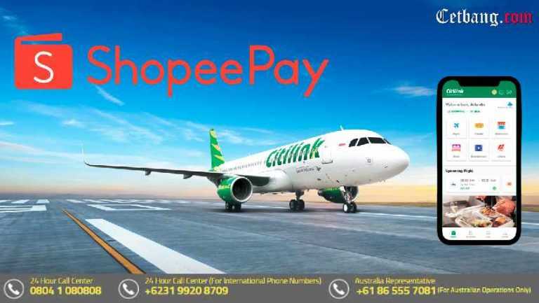 Cara Bayar Tiket Citilink dengan ShopeePay Melalui Mobile Apps Betterfly Citilink