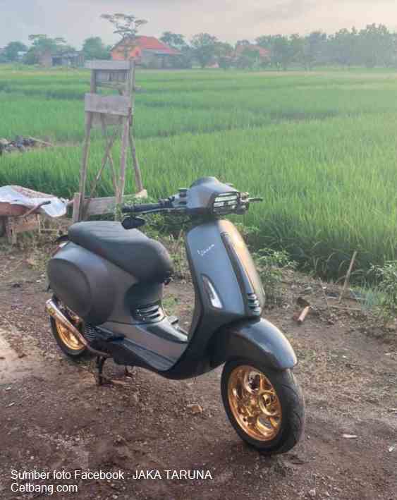 Tips Modifikasi Vespa Sprint 150 I Get Abs