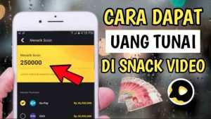 Cara Mendapatkan Uang dari Snack Video Tercepat 2021