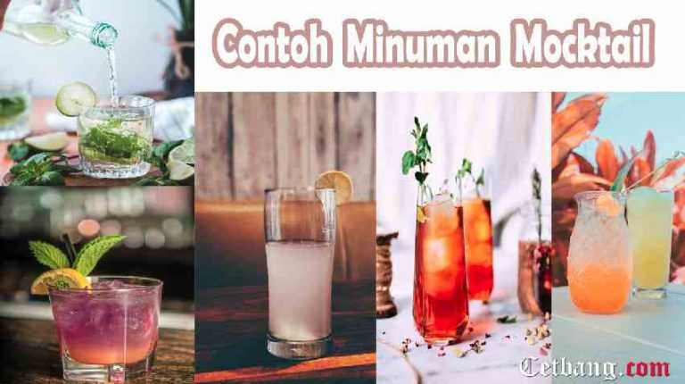 Contoh Minuman Mocktail