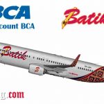 Cara Bayar Tiket Pesawat Batik Air Via BCA Virtual Account