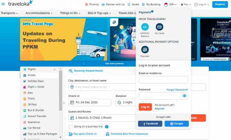 Cara Membayar Traveloka Via Mbanking Mandiri