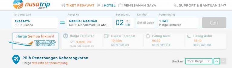 Cara Bayar Tiket Nusatrip Via Virtual Account BCA