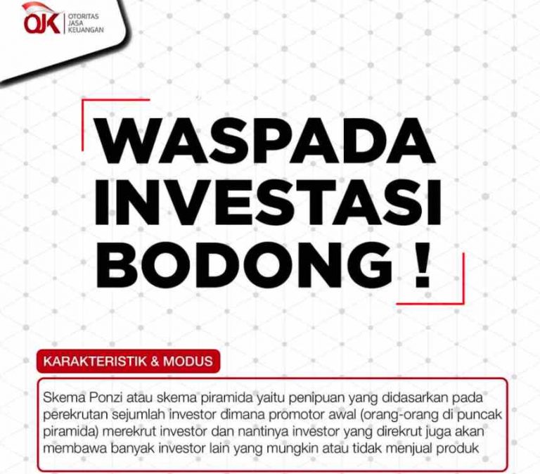 Awas Terjebak Investasi Bodong