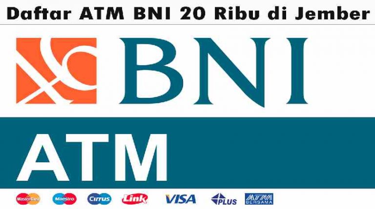 ATM BNI 20 Ribu di Jember