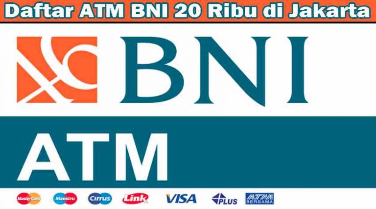 ATM BNI 20 Ribu di Jakarta