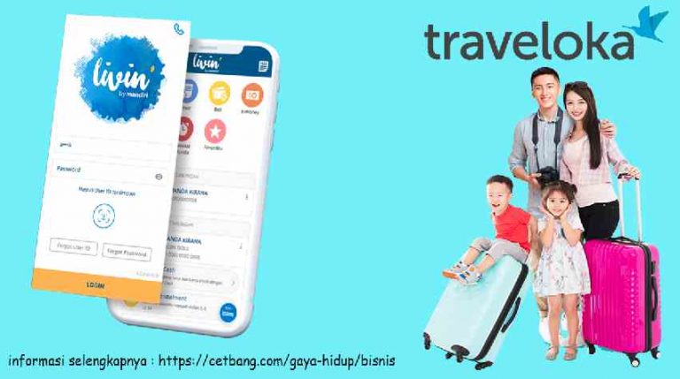 Cara Bayar Traveloka via Livin Mandiri